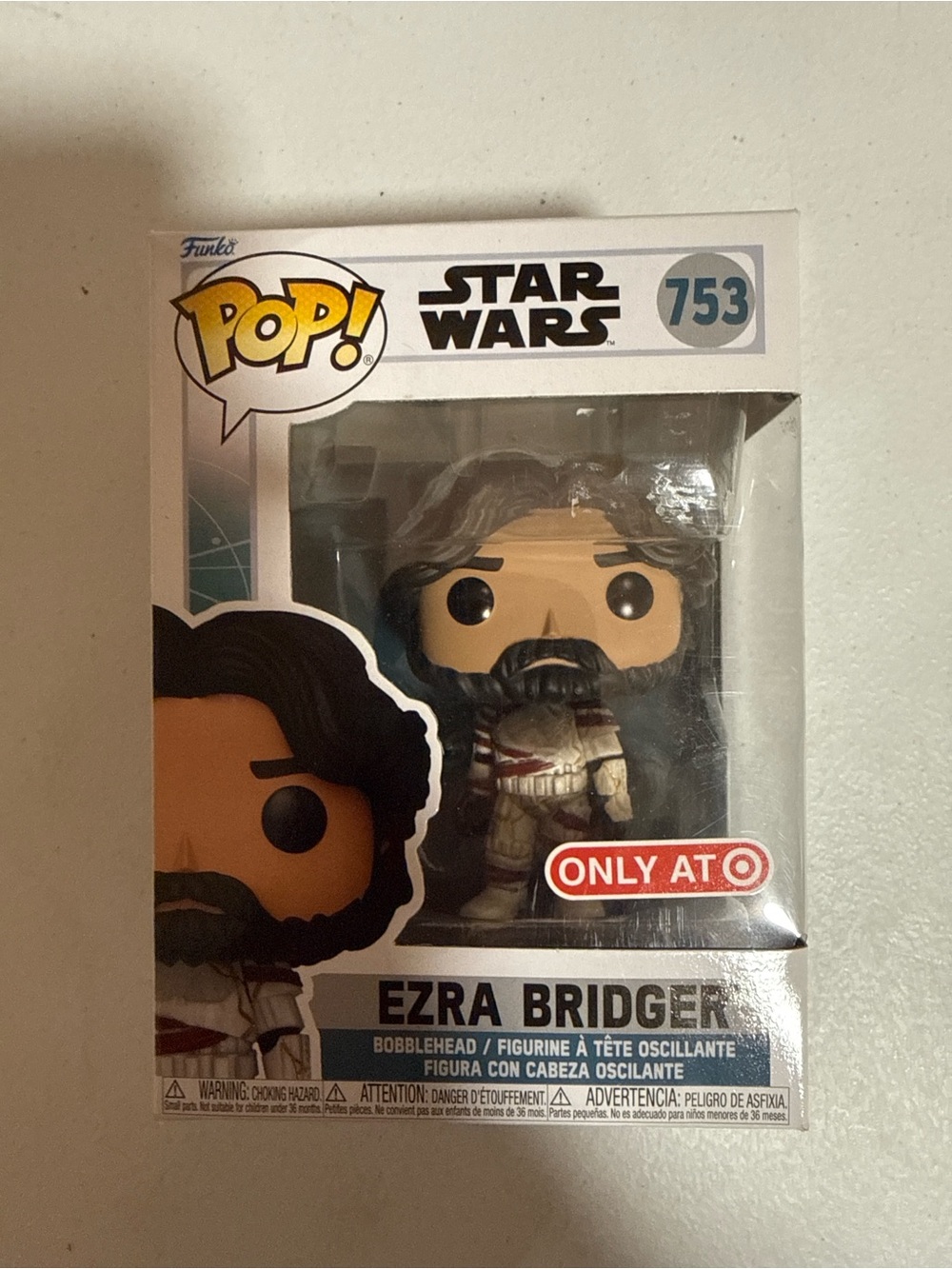 pop Ezra Bridger Figure - Black, Brown